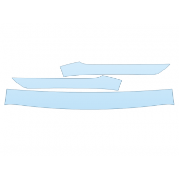 PAINT PROTECTION KIT - 2023 MERCEDES SL-CLASS AMG 55 ROOF PILLARS - PRECUT PPF CLEAR BRA WRAP