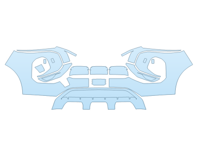 2023 MITSUBISHI OUTLANDER GT BUMPER