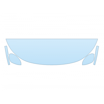 PAINT PROTECTION KIT - 2023 MITSUBISHI OUTLANDER PHEV ES HOOD FENDERS MIRRORS 18 INCH - PRECUT PPF CLEAR BRA WRAP