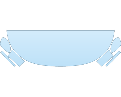 Precut PPF Kit – Clear Bra Paint Protection Film PAINT PROTECTION KIT - 2023 MITSUBISHI OUTLANDER PHEV GT HOOD FENDERS MIRRORS 24 INCH - PRECUT PPF CLEAR BRA WRAP