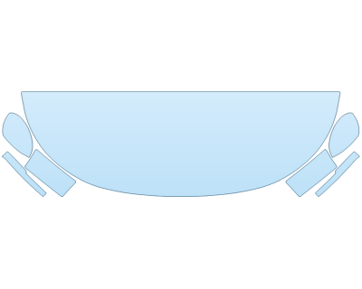 Precut PPF Kit – Clear Bra Paint Protection Film PAINT PROTECTION KIT - 2023 MITSUBISHI OUTLANDER PHEV GT HOOD FENDERS MIRRORS 24 INCH (WRAPPED EDGES) - PRECUT PPF CLEAR BRA WRAP