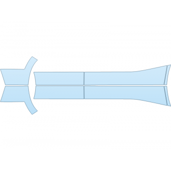 PAINT PROTECTION KIT - 2023 MITSUBISHI OUTLANDER PHEV GT ROCKERS - PRECUT PPF CLEAR BRA WRAP
