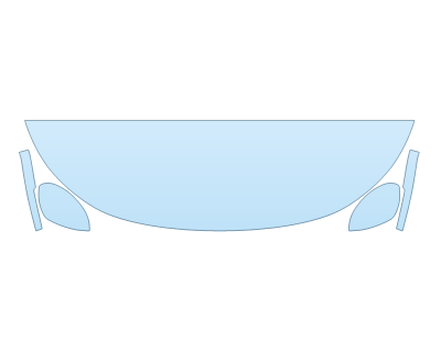 PAINT PROTECTION KIT - 2023 MITSUBISHI OUTLANDER PHEV LE HOOD FENDERS MIRRORS 18 INCH - PRECUT PPF CLEAR BRA WRAP
