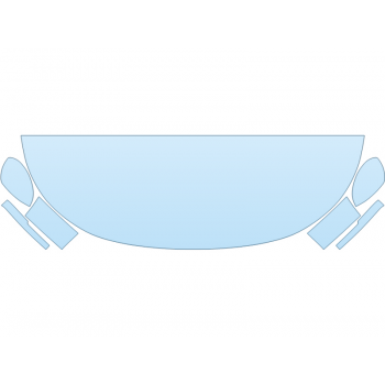 PAINT PROTECTION KIT - 2023 MITSUBISHI OUTLANDER PHEV SE HOOD FENDERS MIRRORS 24 INCH - PRECUT PPF CLEAR BRA WRAP