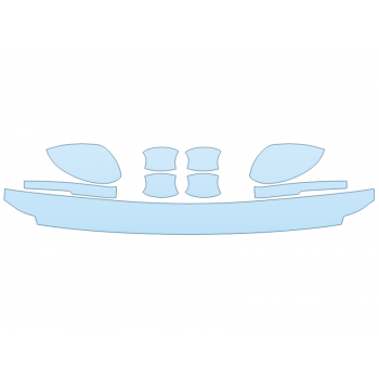 PAINT PROTECTION KIT - 2023 MITSUBISHI OUTLANDER PHEV SE REAR BUMPER MIRRORS DOOR CUPS - PRECUT PPF CLEAR BRA WRAP