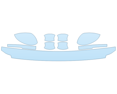 Precut PPF Kit – Clear Bra Paint Protection Film PAINT PROTECTION KIT - 2023 MITSUBISHI OUTLANDER PHEV SE REAR BUMPER MIRRORS DOOR CUPS - PRECUT PPF CLEAR BRA WRAP