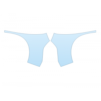 PAINT PROTECTION KIT - 2023 MITSUBISHI OUTLANDER PHEV SEL FULL FENDERS(WRAPPED EDGES) - PRECUT PPF CLEAR BRA WRAP