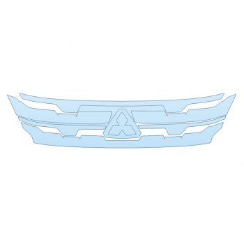 PAINT PROTECTION KIT - 2023 MITSUBISHI RVR ES GRILL - PRECUT PPF CLEAR BRA WRAP