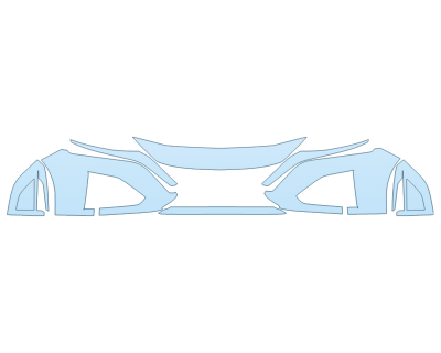 PAINT PROTECTION KIT - 2023 NISSAN ALTIMA SR VC-TURBO BUMPER - PRECUT PPF CLEAR BRA WRAP