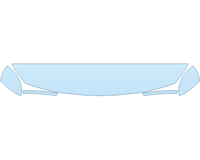 PAINT PROTECTION KIT - 2023 NISSAN ALTIMA SR VC-TURBO HOOD FENDERS MIRRORS 12 INCH (WRAPPED EDGES) - PRECUT PPF CLEAR BRA WRAP