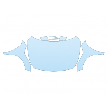 PAINT PROTECTION KIT - 2023 NISSAN ALTIMA SR VC-TURBO FULL HOOD FENDERS MIRRORS - PRECUT PPF CLEAR BRA WRAP