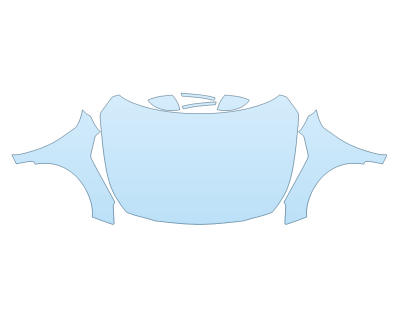 PAINT PROTECTION KIT - 2023 NISSAN ALTIMA SR VC-TURBO FULL HOOD FENDERS MIRRORS - PRECUT PPF CLEAR BRA WRAP