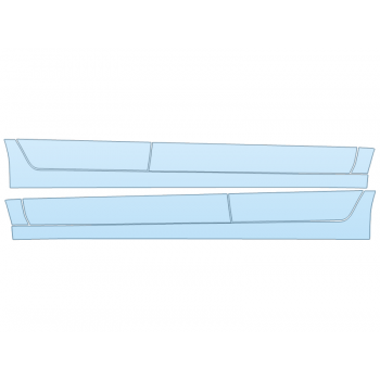 PAINT PROTECTION KIT - 2023 NISSAN ALTIMA SR VC-TURBO ROCKERS - PRECUT PPF CLEAR BRA WRAP