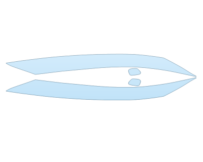 PAINT PROTECTION KIT - 2023 NISSAN ARIYA EMPOWER+ HEADLIGHTS FOGLIGHTS - PRECUT PPF CLEAR BRA WRAP