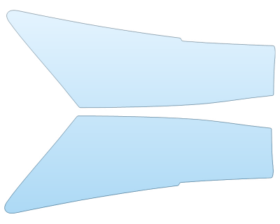 PAINT PROTECTION KIT - 2023 NISSAN ARIYA EMPOWER+ TAIL LIGHTS - PRECUT PPF CLEAR BRA WRAP