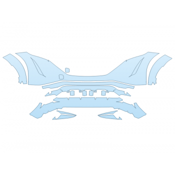 Precut PPF Kit – Clear Bra Paint Protection Film PAINT PROTECTION KIT - 2023 NISSAN ARIYA ENGAGE BUMPER - PRECUT PPF CLEAR BRA WRAP