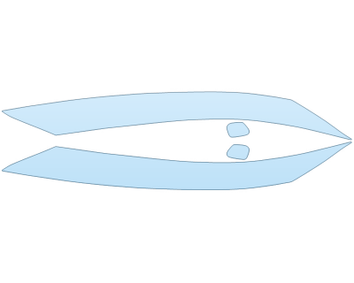 PAINT PROTECTION KIT - 2023 NISSAN ARIYA ENGAGE HEADLIGHTS FOGLIGHTS - PRECUT PPF CLEAR BRA WRAP