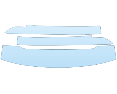 PAINT PROTECTION KIT - 2023 NISSAN ARIYA ENGAGE ROOF PILLARS - PRECUT PPF CLEAR BRA WRAP