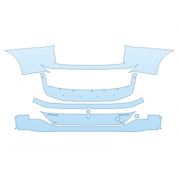 PAINT PROTECTION KIT - 2023 NISSAN ARIYA EVOLVE+ REAR BUMPER - PRECUT PPF CLEAR BRA WRAP