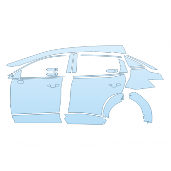 Precut PPF Kit – Clear Bra Paint Protection Film PAINT PROTECTION KIT - 2023 NISSAN ARIYA EVOLVE+ DRIVER SIDE - PRECUT PPF CLEAR BRA WRAP