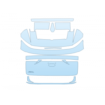 PAINT PROTECTION KIT - 2023 NISSAN ARIYA PLATINUM+ REAR HATCH - PRECUT PPF CLEAR BRA WRAP
