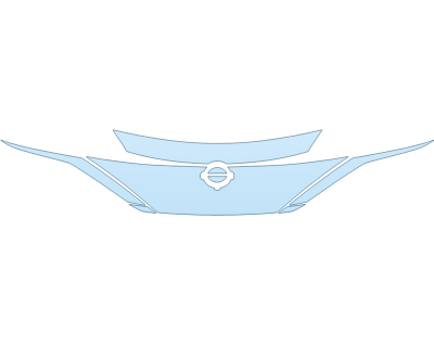 PAINT PROTECTION KIT - 2023 NISSAN ARIYA PLATINUM+ GRILL - PRECUT PPF CLEAR BRA WRAP