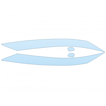 PAINT PROTECTION KIT - 2023 NISSAN ARIYA PLATINUM+ HEADLIGHTS FOGLIGHTS - PRECUT PPF CLEAR BRA WRAP