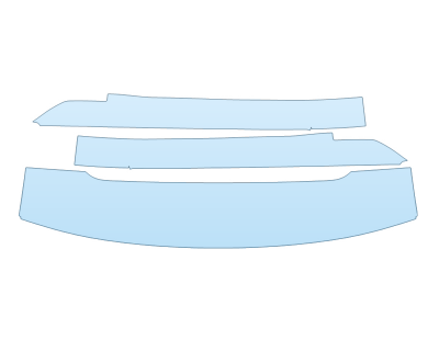 PAINT PROTECTION KIT - 2023 NISSAN ARIYA PLATINUM+ ROOF PILLARS - PRECUT PPF CLEAR BRA WRAP