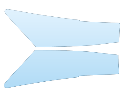 PAINT PROTECTION KIT - 2023 NISSAN ARIYA PLATINUM+ TAIL LIGHTS - PRECUT PPF CLEAR BRA WRAP
