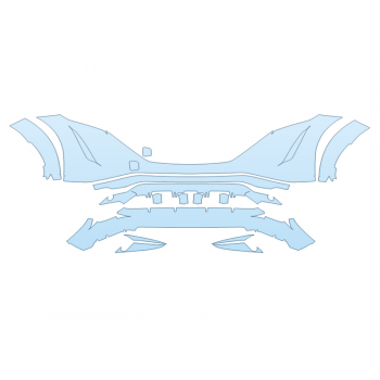 Precut PPF Kit – Clear Bra Paint Protection Film PAINT PROTECTION KIT - 2023 NISSAN ARIYA PREMIER BUMPER - PRECUT PPF CLEAR BRA WRAP