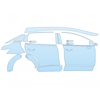 Precut PPF Kit – Clear Bra Paint Protection Film PAINT PROTECTION KIT - 2023 NISSAN ARIYA PREMIER PASSENGER SIDE - PRECUT PPF CLEAR BRA WRAP