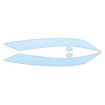 PAINT PROTECTION KIT - 2023 NISSAN ARIYA PREMIER HEADLIGHTS FOGLIGHTS - PRECUT PPF CLEAR BRA WRAP