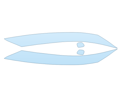 PAINT PROTECTION KIT - 2023 NISSAN ARIYA PREMIER HEADLIGHTS FOGLIGHTS - PRECUT PPF CLEAR BRA WRAP