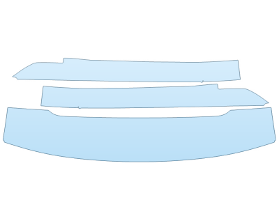 PAINT PROTECTION KIT - 2023 NISSAN ARIYA PREMIER ROOF PILLARS - PRECUT PPF CLEAR BRA WRAP