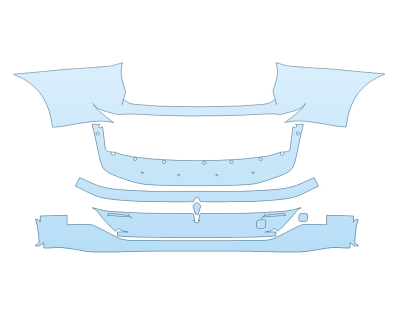 PAINT PROTECTION KIT - 2023 NISSAN ARIYA VENTURE+ REAR BUMPER - PRECUT PPF CLEAR BRA WRAP