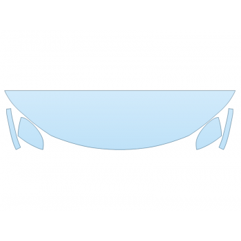 PAINT PROTECTION KIT - 2023 NISSAN ARIYA VENTURE+ HOOD FENDERS MIRRORS 18 INCH (WRAPPED EDGES) - PRECUT PPF CLEAR BRA WRAP