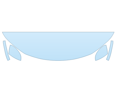 PAINT PROTECTION KIT - 2023 NISSAN ARIYA VENTURE+ HOOD FENDERS MIRRORS 18 INCH (WRAPPED EDGES) - PRECUT PPF CLEAR BRA WRAP