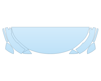 PAINT PROTECTION KIT - 2023 NISSAN ARIYA VENTURE+ HOOD FENDERS MIRRORS 24 INCH (WRAPPED EDGES) - PRECUT PPF CLEAR BRA WRAP