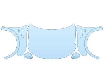 Precut PPF Kit – Clear Bra Paint Protection Film PAINT PROTECTION KIT - 2023 NISSAN ARMADA MIDNIGHT EDITION FULL HOOD FENDERS MIRRORS(WRAPPED EDGES) - PRECUT PPF CLEAR BRA WRAP