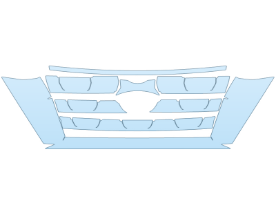 Precut PPF Kit – Clear Bra Paint Protection Film PAINT PROTECTION KIT - 2023 NISSAN ARMADA MIDNIGHT EDITION GRILL - PRECUT PPF CLEAR BRA WRAP