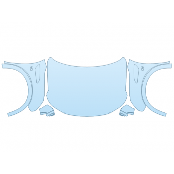 Precut PPF Kit – Clear Bra Paint Protection Film PAINT PROTECTION KIT - 2023 NISSAN ARMADA S FULL HOOD FENDERS MIRRORS(WRAPPED EDGES) - PRECUT PPF CLEAR BRA WRAP