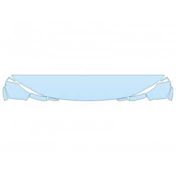 PAINT PROTECTION KIT - 2023 NISSAN ARMADA SL HOOD FENDERS MIRRORS 12 INCH (WRAPPED EDGES) - PRECUT PPF CLEAR BRA WRAP