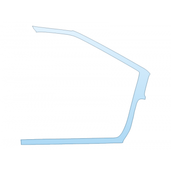 PAINT PROTECTION KIT - 2023 NISSAN FRONTIER S DRIVER SIDE - PRECUT PPF CLEAR BRA WRAP