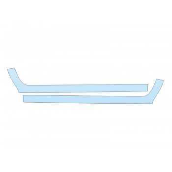 PAINT PROTECTION KIT - 2023 NISSAN FRONTIER S ROCKERS - PRECUT PPF CLEAR BRA WRAP