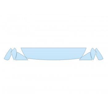 PAINT PROTECTION KIT - 2023 NISSAN LEAF S HOOD FENDERS MIRRORS 12 INCH - PRECUT PPF CLEAR BRA WRAP