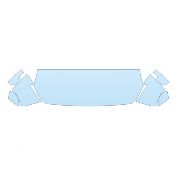 Precut PPF Kit – Clear Bra Paint Protection Film PAINT PROTECTION KIT - 2023 NISSAN LEAF S HOOD FENDERS MIRRORS 24 INCH (WRAPPED EDGES) - PRECUT PPF CLEAR BRA WRAP