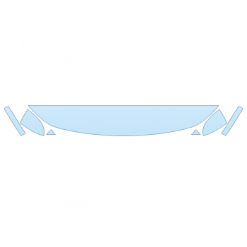 PAINT PROTECTION KIT - 2023 NISSAN PATHFINDER ROCK CREEK HOOD FENDERS MIRRORS 12 INCH (WRAPPED EDGES) - PRECUT PPF CLEAR BRA WRAP