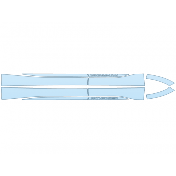 PAINT PROTECTION KIT - 2023 NISSAN PATHFINDER ROCK CREEK ROCKERS - PRECUT PPF CLEAR BRA WRAP