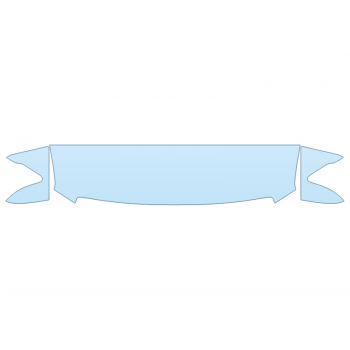 PAINT PROTECTION KIT - 2023 NISSAN TITAN XD PLATINUM RESERVE HOOD FENDERS MIRRORS 18 INCH - PRECUT PPF CLEAR BRA WRAP