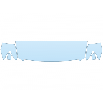 PAINT PROTECTION KIT - 2023 NISSAN TITAN XD PLATINUM RESERVE HOOD FENDERS MIRRORS 24 INCH - PRECUT PPF CLEAR BRA WRAP